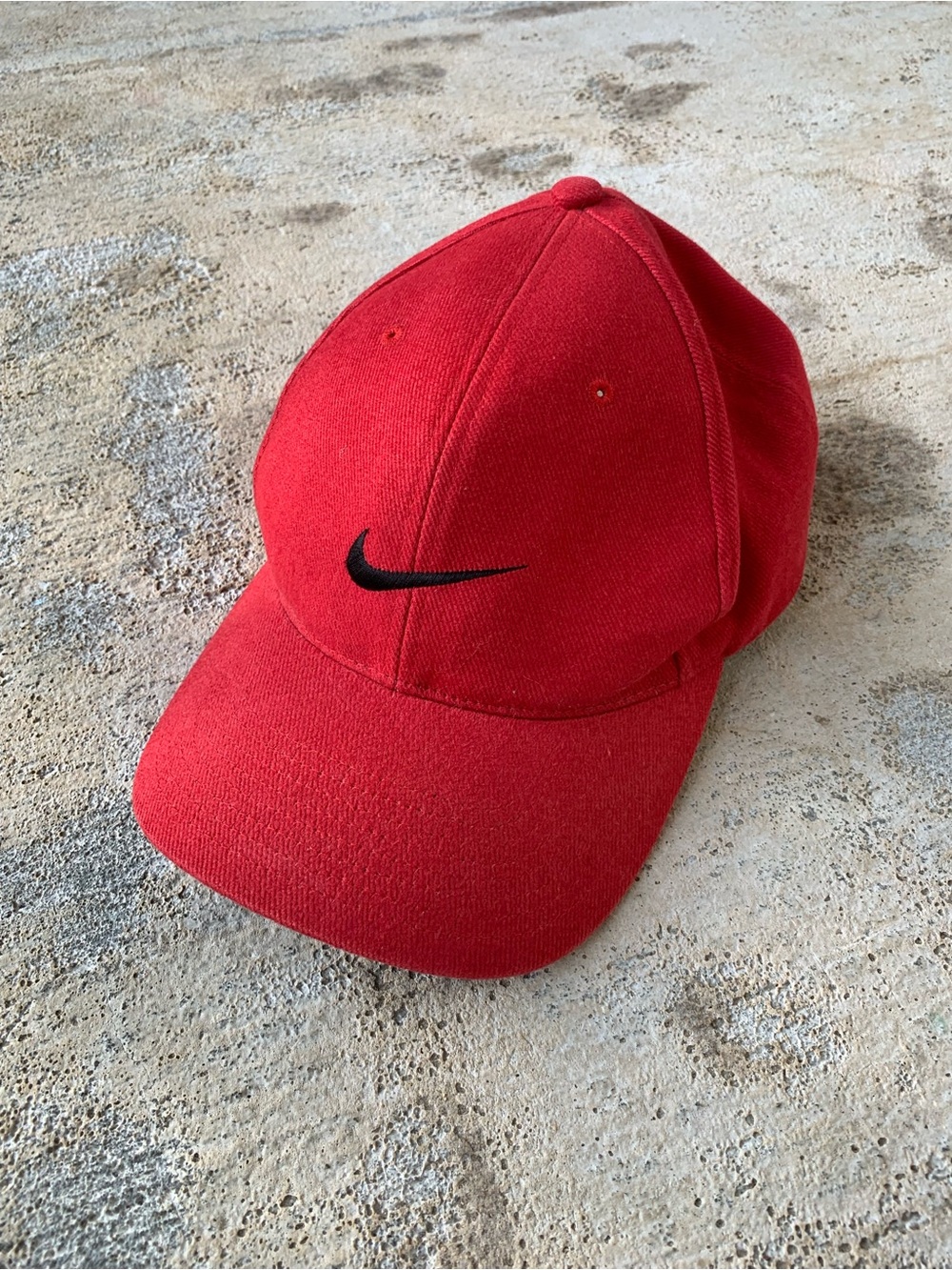 Vintage Nike Red Swoosh Baseball Cap